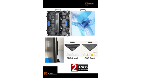 Painel Led P1.95 Indoor GOB 7680hz