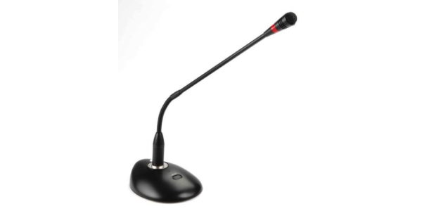 Microfone de mesa profissional