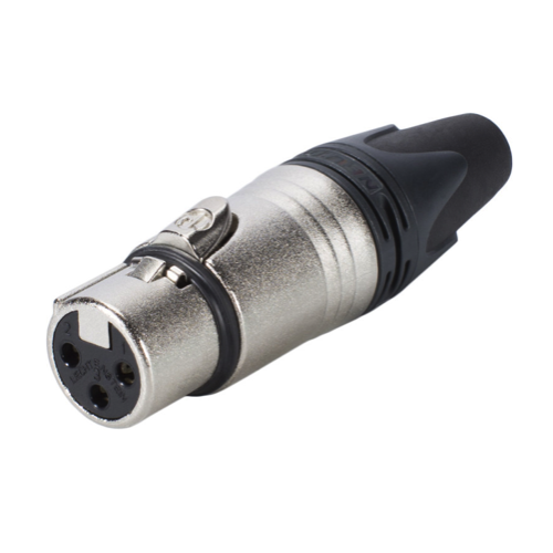 Conector XLR para cabo (Fêmea)