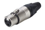 Conector XLR para cabo (Fêmea)