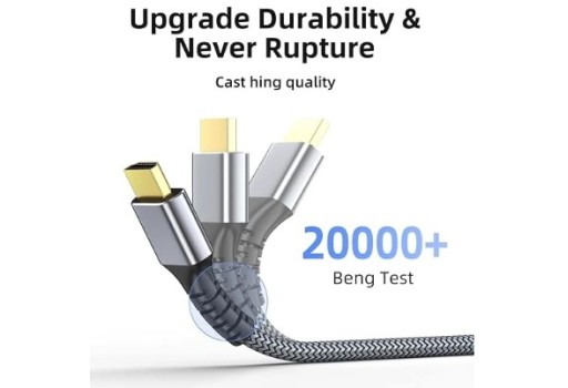 Cabo HDMI 15 m de alta velocidade HDMI 2.0 cabo 4K