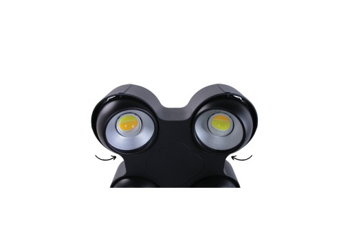 4 Eyes Waterproof COB Warm White+White