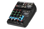 Mesa de Mistura Teyun A4 com Bluetooth, USB e Efeitos