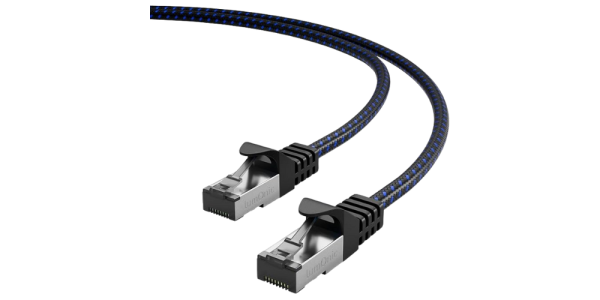 Cabo de Rede RJ45 CAT7 10m | Alta Velocidade 10Gbps Blindado