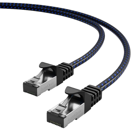 Cabo de Rede RJ45 CAT7 10m | Alta Velocidade 10Gbps Blindado