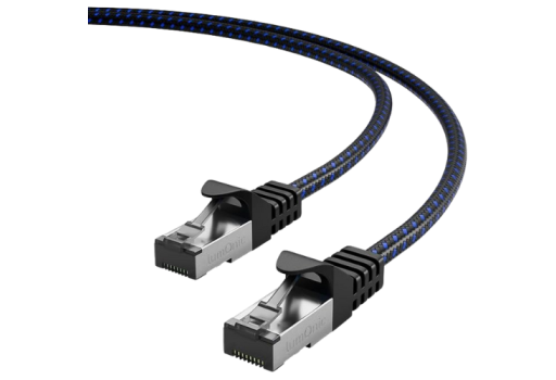 Cabo de Rede RJ45 CAT7 10m | Alta Velocidade 10Gbps Blindado