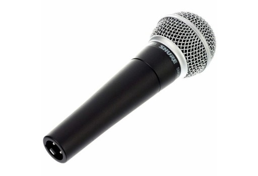 Shure SM58 – Microfone Dinâmico Cardioide Profissional para Voz