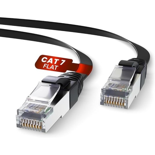 Cabo Ethernet Cat 7 SFTP 20m para Audiovisual – Alta Velocidade e Esta