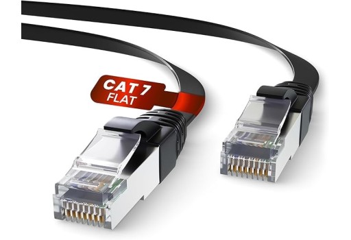Cabo Ethernet Cat 7 SFTP 20m para Audiovisual – Alta Velocidade e Esta