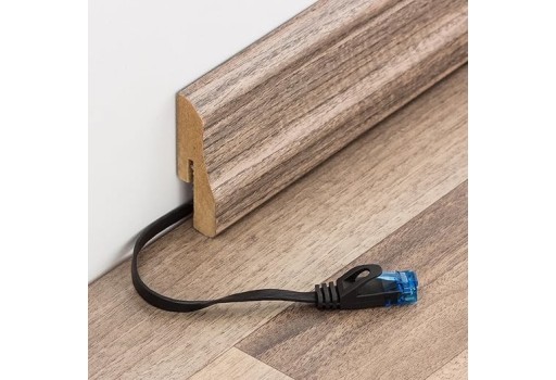 Cabo de Rede Plano CAT 6 deleyCON RJ45 | 1.5mm | Gigabit LAN 1000Mbps