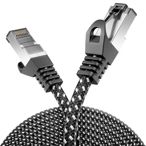 Cabo de Rede Plano DeleyCON CAT7 20m S/FTP – Alta Performance para Equ