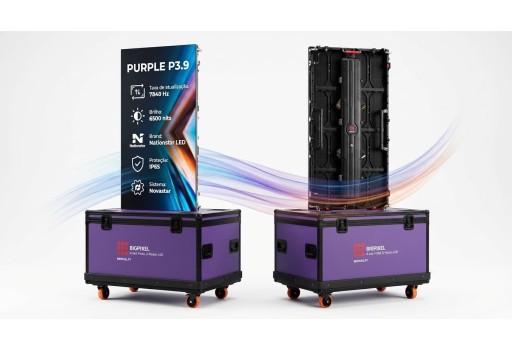 Painel LED P3.9 Outdoor | Alta Luminosidade IP65 – 6500 Nits