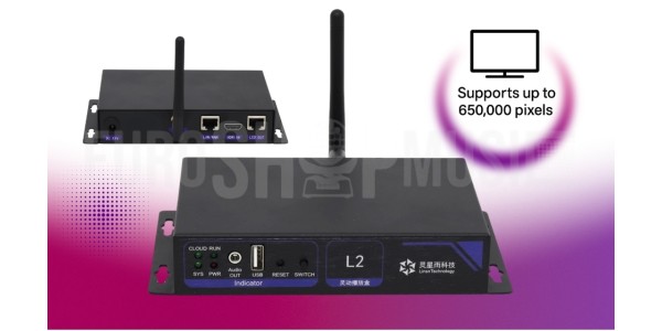 Reprodutor Linsn L2 – Player LED HDMI com Suporte até 650.000 Pixels