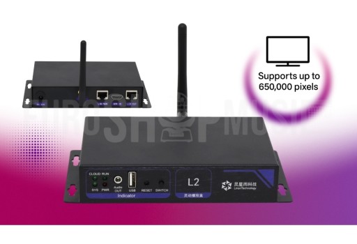 Reprodutor Linsn L2 – Player LED HDMI com Suporte até 650.000 Pixels