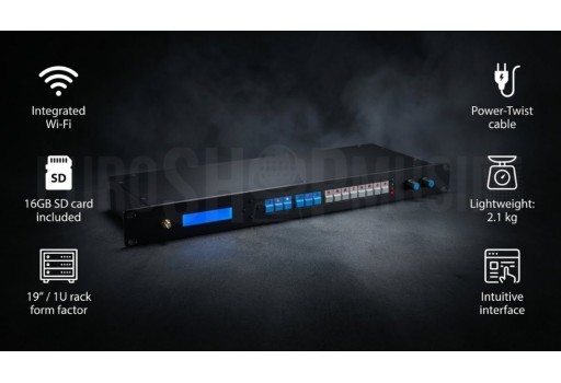 Stairville Replay Show – Controlador DMX Profissional 19”