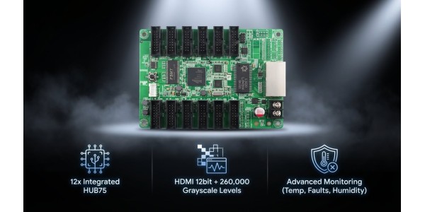 Placa Receptora Linsn RV908M32 com HUB Integrado