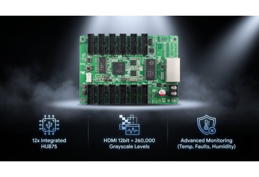 Placa Receptora Linsn RV908M32 com HUB Integrado