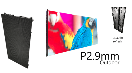 Video Led P2.9mm OUTDOOR 3840hz