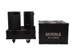 2 MONITORES SOM 2F AUDIO MODLO KIT AXXION 6