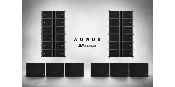 Sistema de som 2F AUDIO modelo AURUS