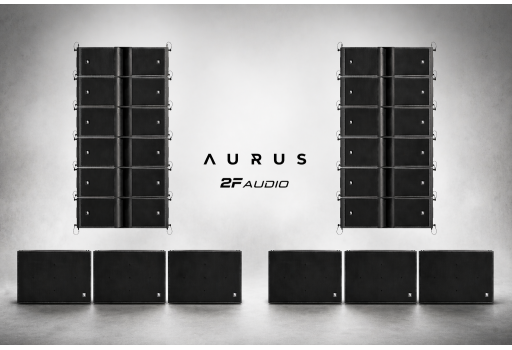 Sistema de som 2F AUDIO modelo AURUS