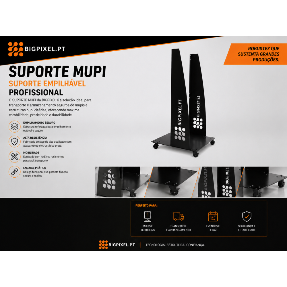 SUPORTE MUPI - BIGPIXEL