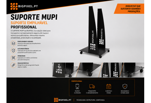 SUPORTE MUPI - BIGPIXEL