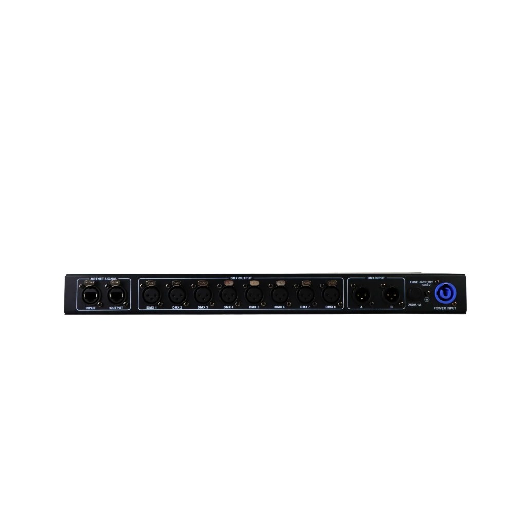 Artnet Dmx Control 8 Port Signal Converter