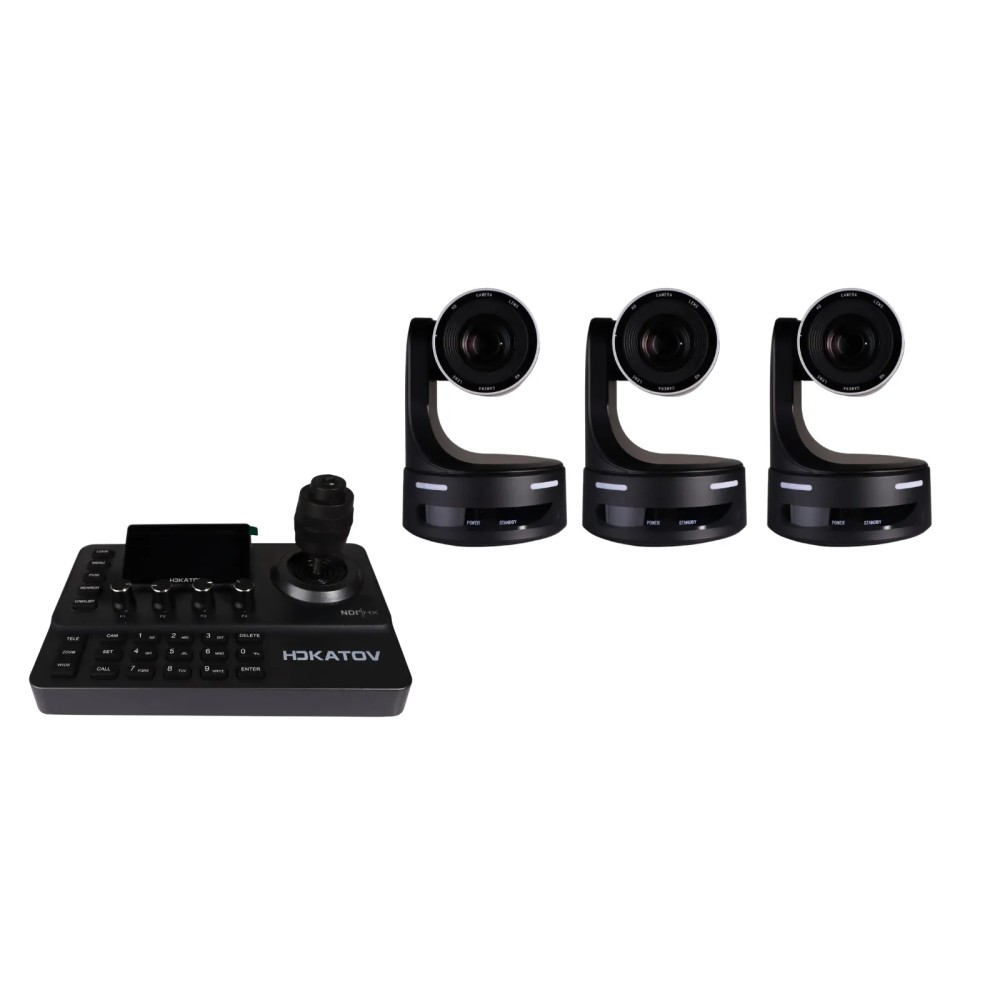 KIT PTZ Câmera UH4500 + Mini Controlador KC10N
