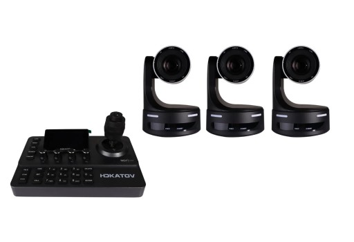 KIT PTZ Câmera UH4500 + Mini Controlador KC10N