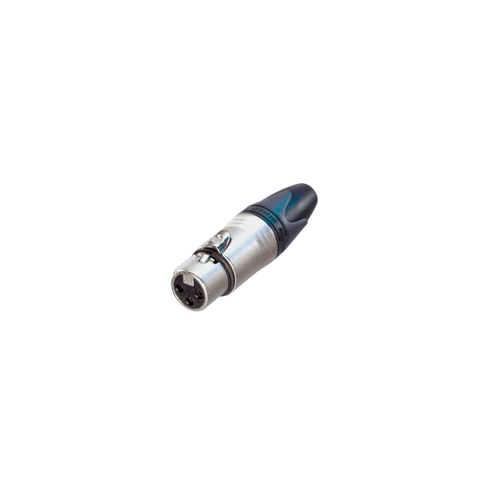Conector XLR - NEUTRIK NC3FXX (fêmea)