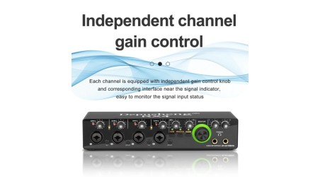 Audio-Interface 4 Canais