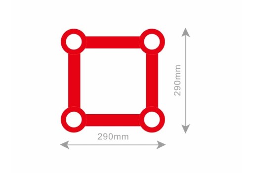 truss de alumínio quadrada