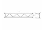 truss de alumínio quadrada