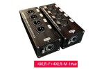 Áudio XLR e DMX Network Cable Extender kit (M/F)