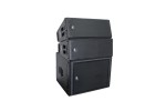 Sistema de som 2F modelo NODIS - Dual 10" active line array - topos