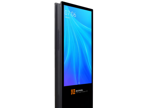 Ecrã Publicitario Exterior vertical 65"