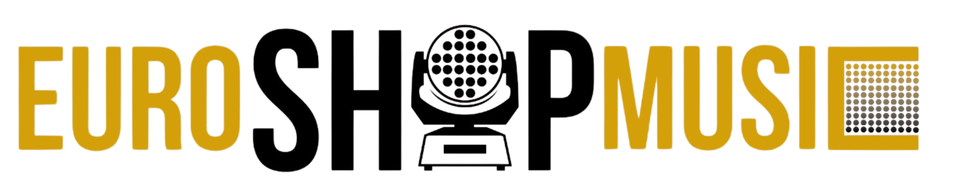 Euroshopmusic | Video Wall, Palco som e Luz logo